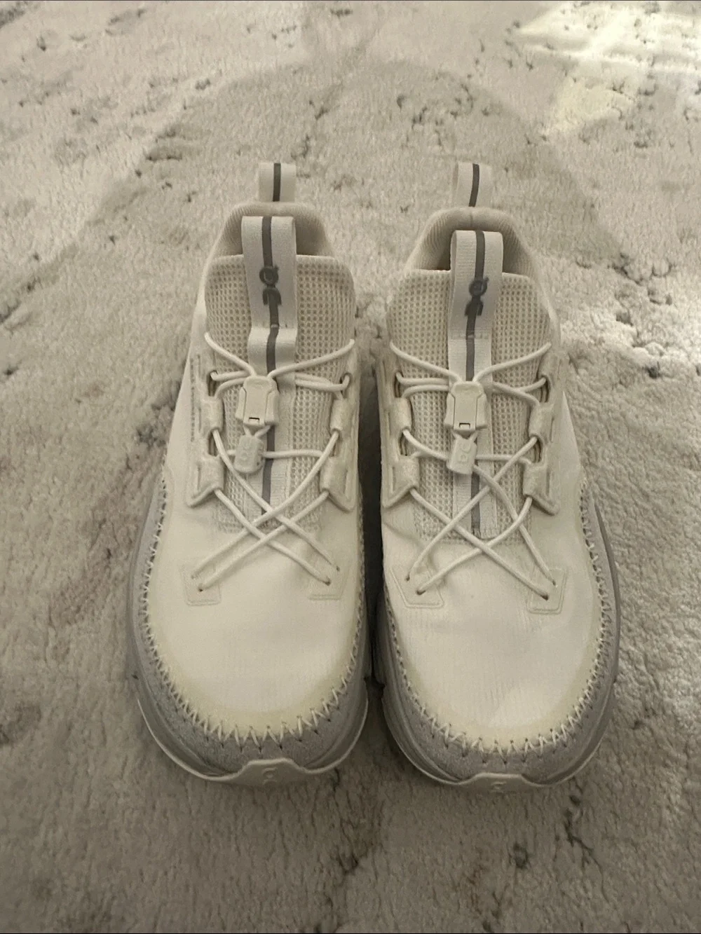 Women's OC off white Casual Lace-Up Sneaker